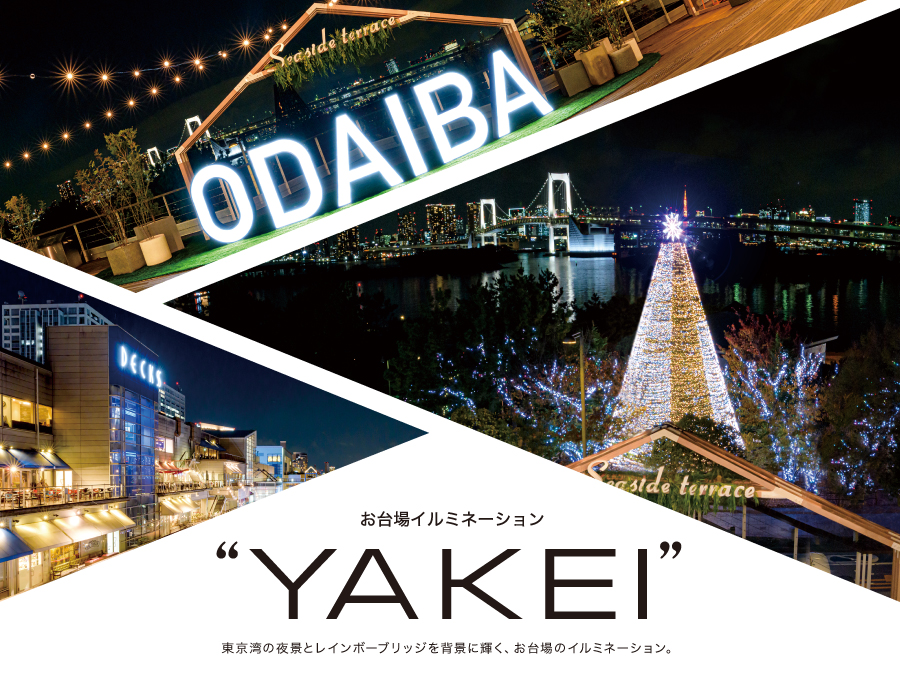 お台場イルミネーション YAKEI